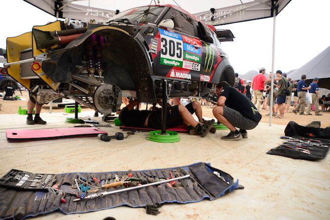 Getting up close and personal with the Dakar Rally