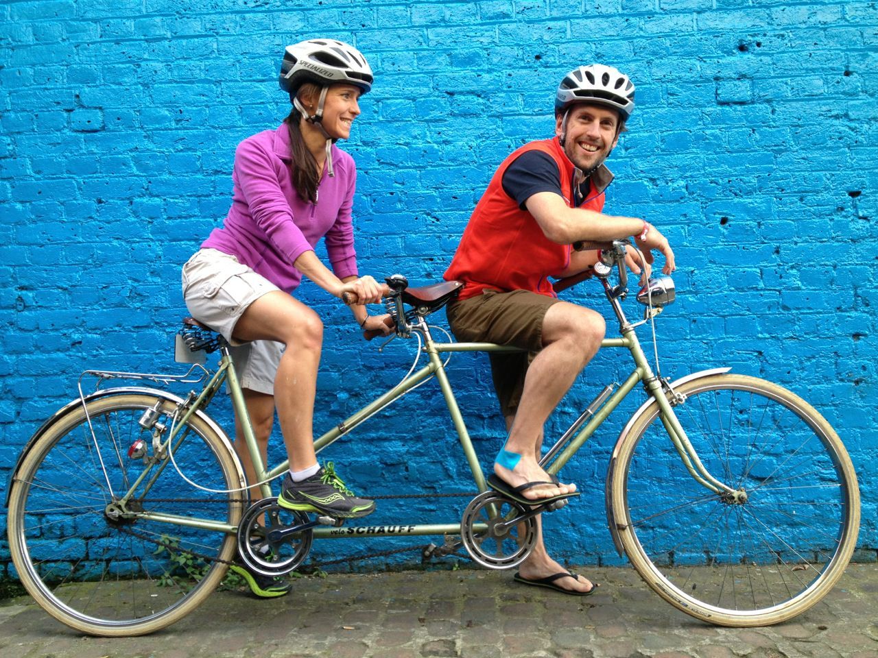 Cycle touring around East London
