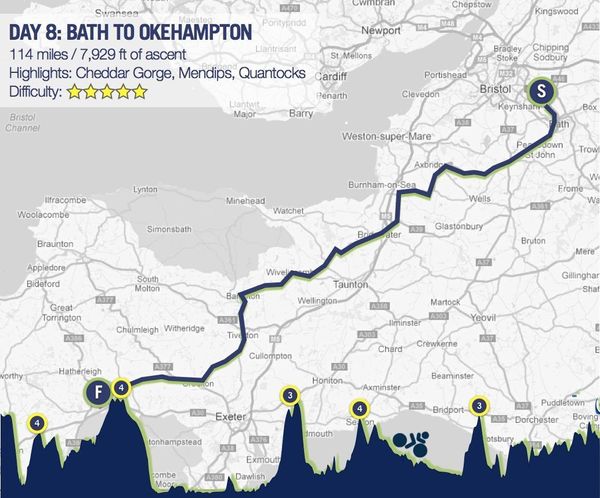 Day 8 of the Deloitte Ride Across Britain